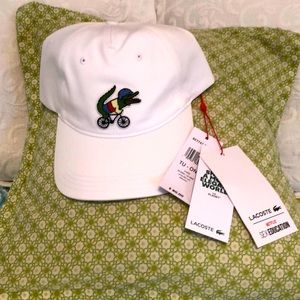 Lacoste NWOT Netflix Collab Sex Education Baseball Cap Hat